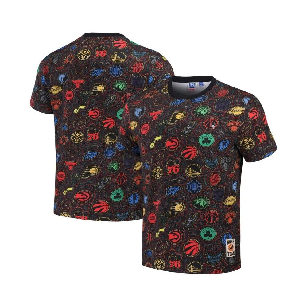 NEW Men's 2XL NBA X Staple Black All Teams Fusion T-Shirt 2XL NWT MSRP $45